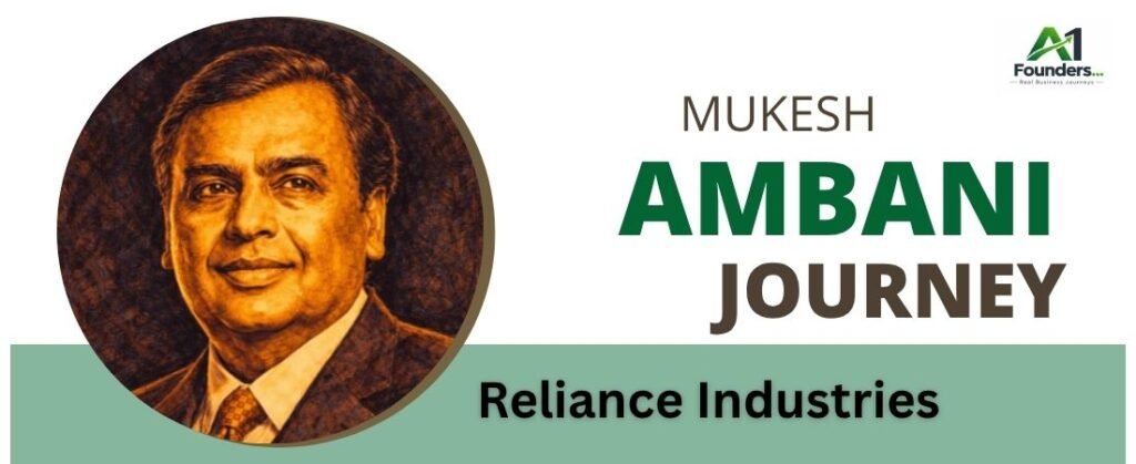 mukesh ambani journey
